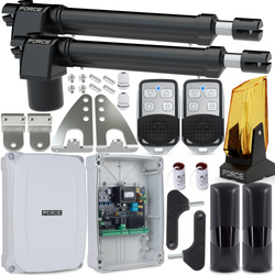 ZESTAW DO BRAMY SKRZYDŁOWEJ FORCE GT400 LS DO 8 M 400 KG Z KRAŃCÓWKAMI