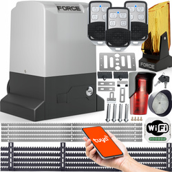 ZESTAW BRAM FORCE 800 WiFi FOTOKOMÓRKA REFLEKSYJNA FME