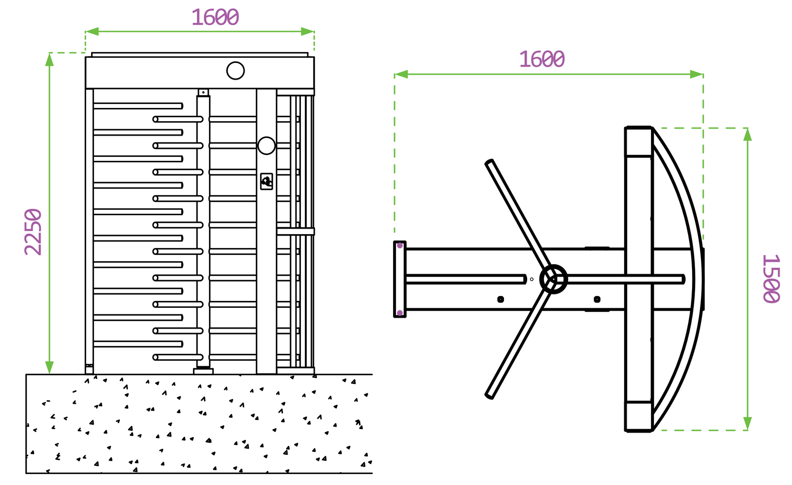 FORCE BRAMKA OBROTOWA TS6000 PRO pol_pl_FORCE-BRAMKA-OBROTOWA-TS5000-PRO-1193_2