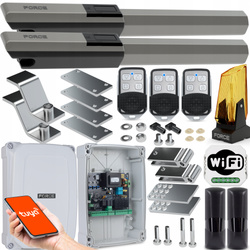 ZESTAW DO BRAMY SKRZYDŁOWEJ FORCE GT500 LS DO 10 M 1000 KG Z KRAŃCÓWKAMI