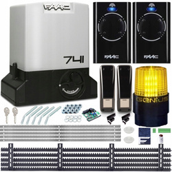 ZESTAW napęd FAAC DELTA 3 741 2xPILOT LAMPA LED