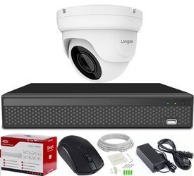 MONITORING IP POE KAMERA FullHD 1080P ZEWNĘTRZNE