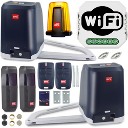 NAPĘD SKRZYDŁOWY BFT VIRGO 2xPILOT LAMPA + WiFi