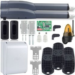 PEŁNY ZESTAW NAPĘD SIŁOWNIK CAME ATS 3M 3 x PILOT LAMPA