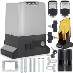 ZESTAW NAPĘD DO BRAM FORCE 1200 2xPILOT LAMPA, DO BRAM PRZESUWNYCH 1200 kg