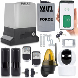 ZESTAW DO BRAM FORCE 800 WIFI PILOTY LAMPA KAMERA