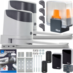 Zestaw automatyki do bramy NICE HOPP, 2x Pilot MyGo4, Lampa LED ELDC, EPMB