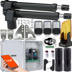 ZESTAW DO BRAMY SKRZYDŁOWEJ FORCE GT400 LS DO 8 M 400 KG Z KRAŃCÓWKIAMI