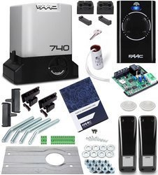 ZESTAW FAAC 740 DELTA 2 1xPILOT FOTOKOM, DO 500 KG