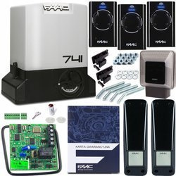 ZESTAW FAAC DELTA 3 741 3xPILOT LAMPA XLED