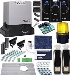 Zestaw Delta 2 FAAC 740 3xPilot 868 Lampa