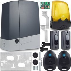 ZESTAW NAPĘD SIŁOWNIK CAME BXV 2xPILOT LAMPA 600KG