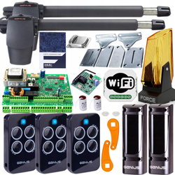 ZESTAW SIŁOWNIK GENIUS GBAT 300 3xPILOT LAMPA