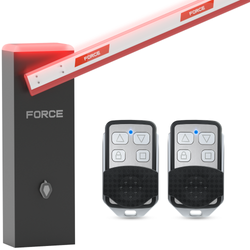 SZLABAN FORCE GR6000 6 METRÓW RAMIĘ,  SEMAFOROWYM OŚWITLENIEM KOLUMNY