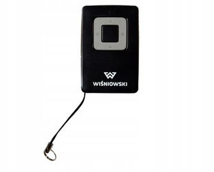 Pilot 4-kanałowy pilot Wiśniowski 4GO - kod zmienny, częstotliwość 433,92 MHz BIAŁY