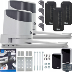 Zestaw automatyki do bramy NICE HOPP,3x Pilot MyGO4