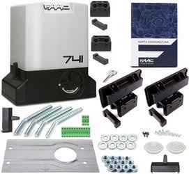 Pełen zestaw automatyki do bram Delta 3 FAAC 741 LISTWA