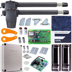 ZESTAW DO BRAM GENIUS GBAT 400 BRAMA ROZWIERNA