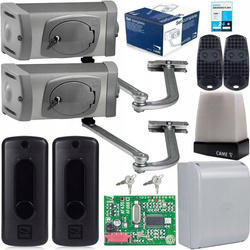 ZESTAW CAME FERNI SZEROKIE SŁUPKI 2x PILOT LAMPA