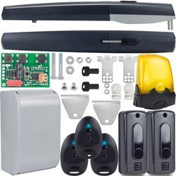 ZESTAW DO BRAM SIŁOWNIK CAME AXI A25 SAFE 5M 600KG LAMPA KIARO