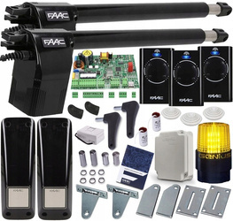 Zestaw automatyki do bramy FAAC 414 SHORT LAMP LED