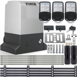 ZESTAW DO BRAM FORCE 2000 KG NAPĘD 3xPILOTY LISTWA