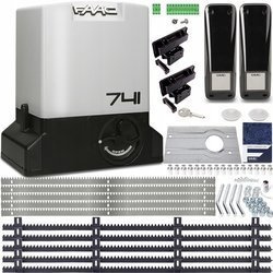 Pełen zestaw Delta 3 FAAC 741 LISTWA