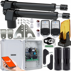 ZESTAW DO BRAMY SKRZYDŁOWEJ FORCE GT400 LS DO 8 M 400 KG Z KRAŃCÓWKAMI