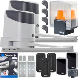 Zestaw automatyki do bramy NICE HOPP 3xPILOT LAMPA